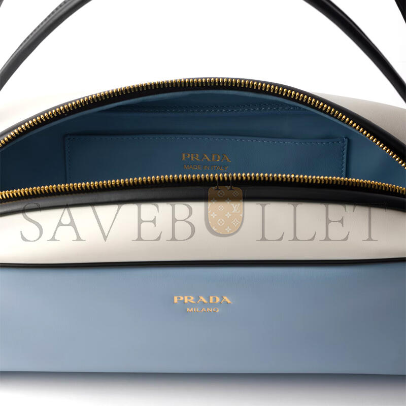 PRADA SWING SMOOTH LEATHER SHOULDER BAG 1BC249 (28*11.5*10cm)
